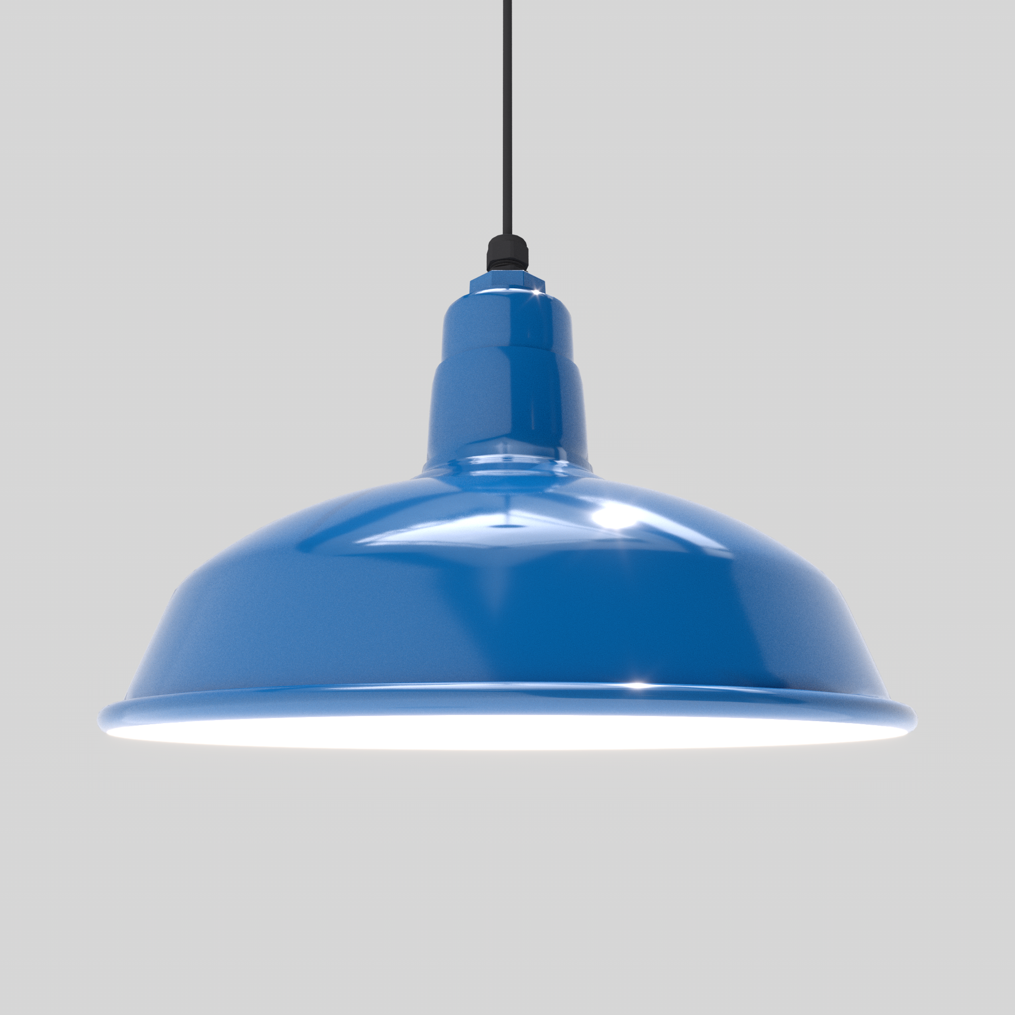 【新品未使用タグ付】　HIGH NECK TINY TOP ライトブルー Step Neck Dome | Bock Lighting